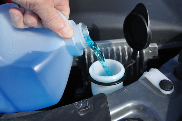 Topping Up Windshield Washer Fluid